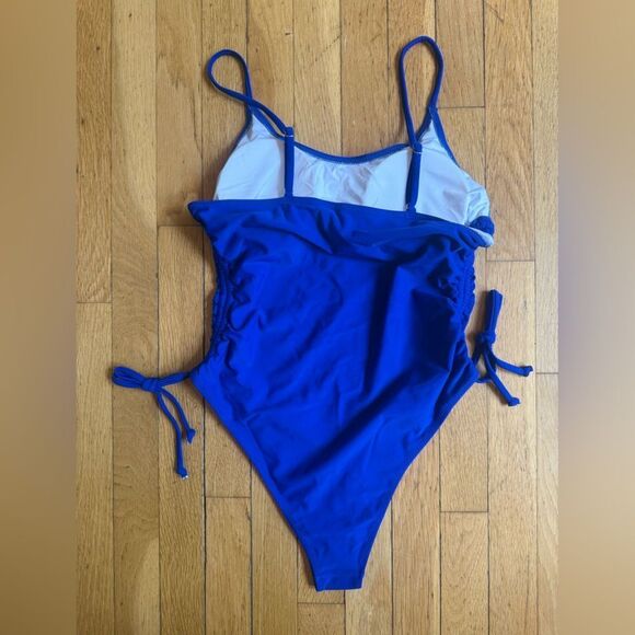 Women's Sexy One Piece Tummy Control Swimsuit, L NWOT - Picture 2 of 5
